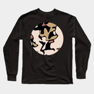 Original abstract modern minimalist design art Long Sleeve T-Shirt